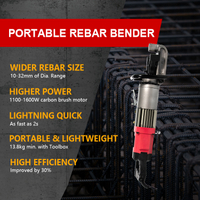 Cintreuse portative pour barres d'armature de 10 à 16 mm